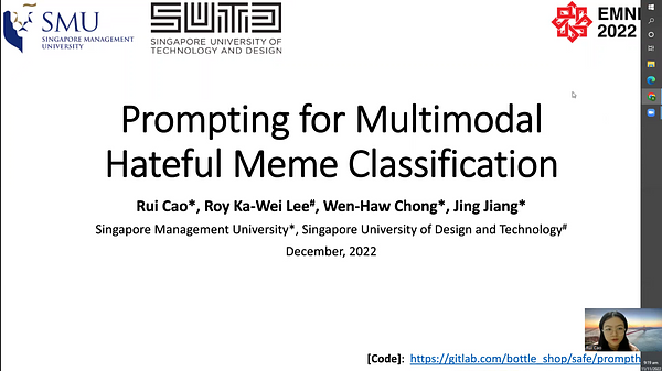 Underline Prompting For Multimodal Hateful Meme Classification