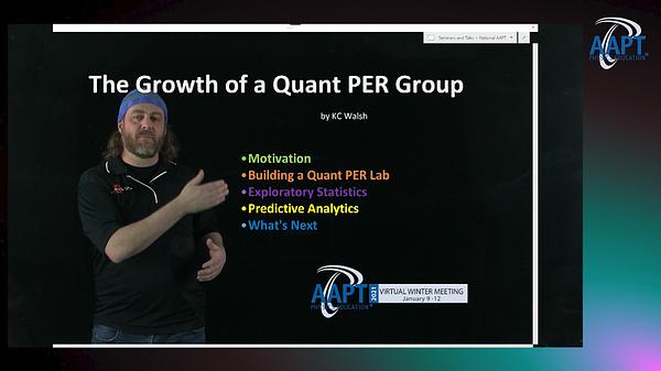 The Growth of a Quant PER Group | Underline