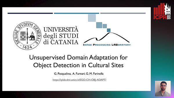 Unsupervised Domain Adaptation For Object Detection in Cultural Sites ...