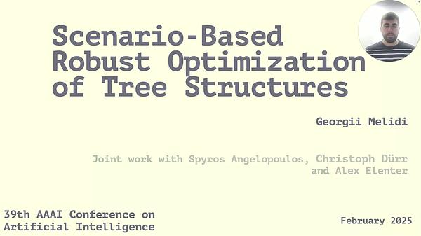 Scenario-Based Robust Optimization of Tree Structures | Underline