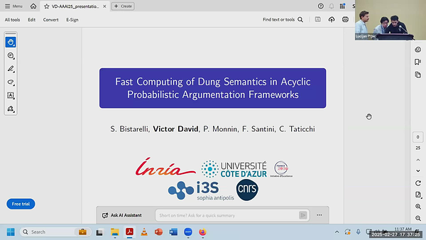Fast Computing of Dung Semantics in Acyclic Probabilistic Argumentation ...