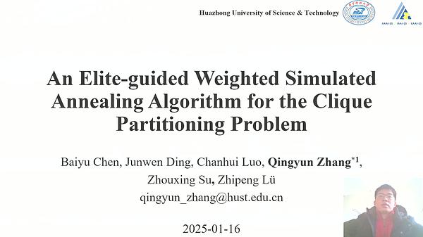 An Elite-guided Weighted Simulated Annealing Algorithm for the Clique ...
