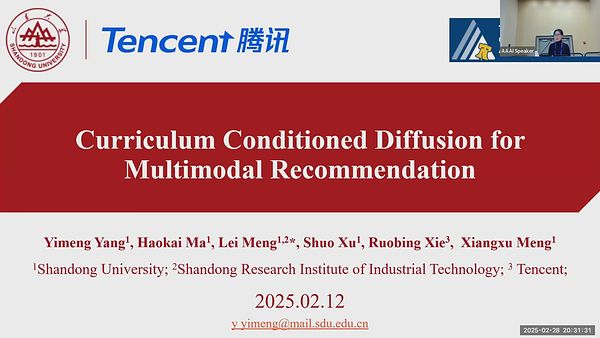 Curriculum Conditioned Diffusion for Multimodal Recommendation | Underline