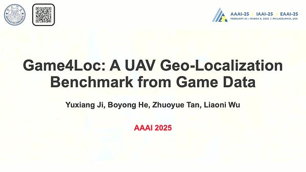 Game4Loc: A UAV Geo-Localization Benchmark from Game Data | Underline