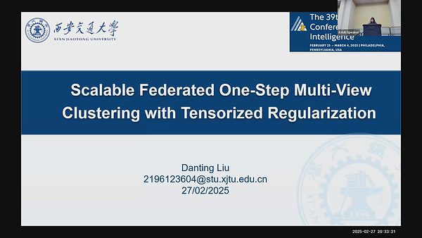 Scalable Federated One-Step Multi-View Clustering with Tensorized ...