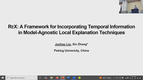 ReX: A Framework for Incorporating Temporal Information in Model ...