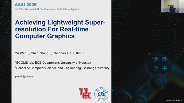 Achieving Lightweight Super-Resolution for Real-Time Computer Graphics ...