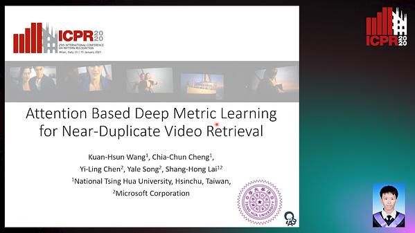 Attention-Based Deep Metric Learning for Near-Duplicate Video Retrieval ...