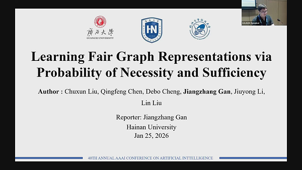 Learning Fair Graph Representations via Probability of Necessity and ...