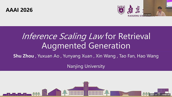 Inference Scaling Law for Retrieval Augmented Generation | Underline