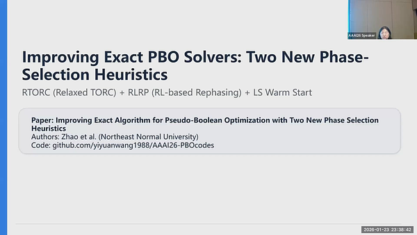 Improving Exact Algorithm for Pseudo Boolean Optimization with Two New ...