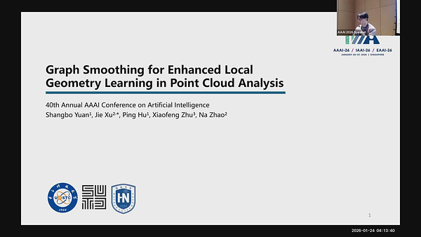 Graph Smoothing for Enhanced Local Geometry Learning in Point Cloud ...