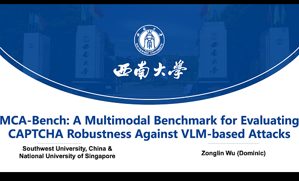 MCA-Bench: A Multimodal Benchmark for Evaluating CAPTCHA Robustness ...
