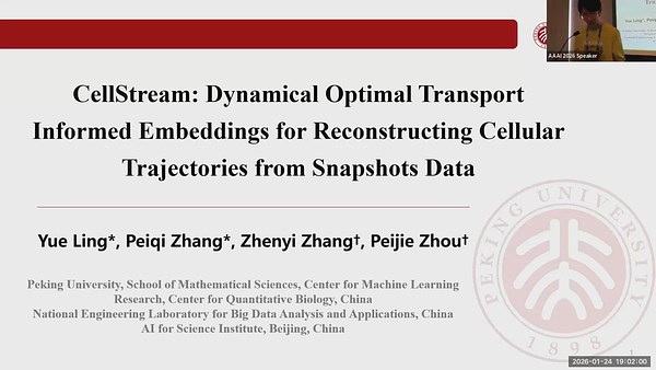 Vector For Cell Stream CellStream: Dynamical Optimal Transport Informed Embeddings for ...