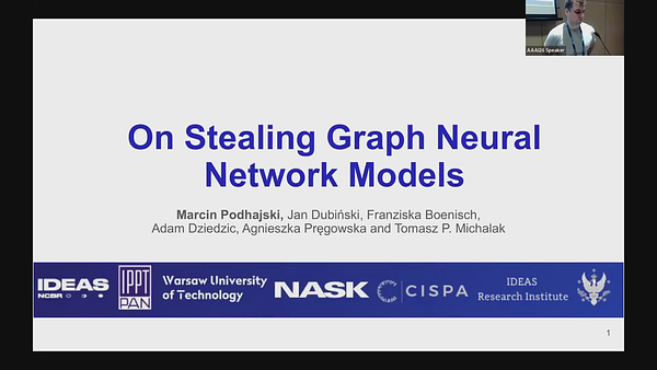 On Stealing Graph Neural Network Models | Underline