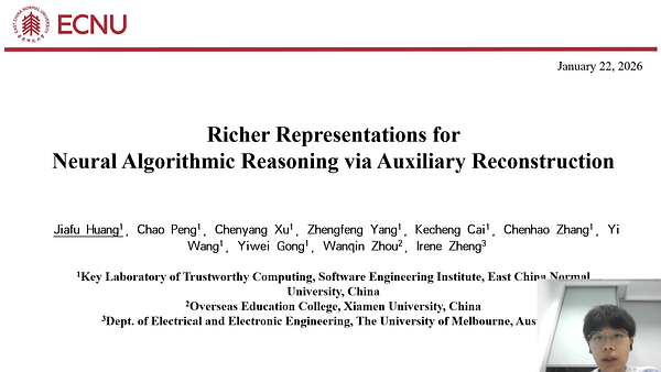 Richer Representations for Neural Algorithmic Reasoning via Auxiliary ...