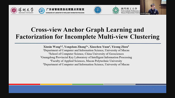 Cross-view Anchor Graph Learning and Factorization for Incomplete Multi ...