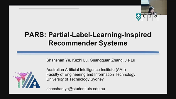 PARS: Partial-Label-Learning-inspired Recommender Systems | Underline