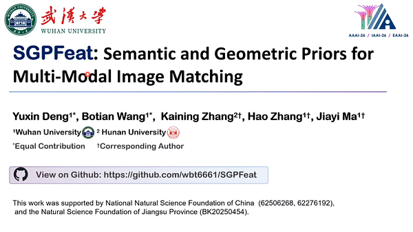 SGPFeat: Semantic and Geometric Priors for Multi-modal Image Matching ...