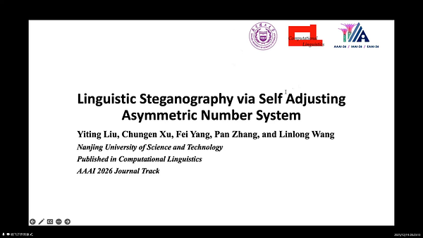 Linguistic Steganography via Self-Adjusting Asymmetric Number System ...