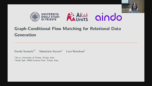 Graph-Conditional Flow Matching for Relational Data Generation | Underline