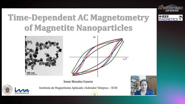 Time-Dependent AC Magnetometry of Magnetite Nanoparticles in the ...