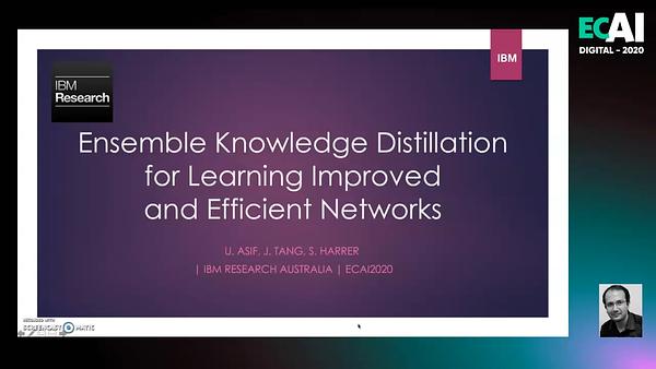 Ensemble Knowledge Distillation for Learning Improved and Efficient ...