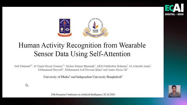 Human Activity Recognition from Wearable Sensor Data Using Self ...
