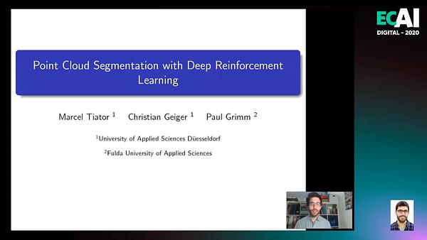 Point Cloud Segmentation with Deep Reinforcement Learning | Underline