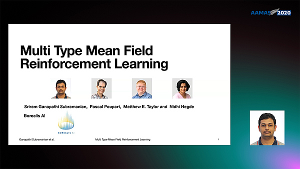 Multi Type Mean Field Reinforcement Learning | Underline