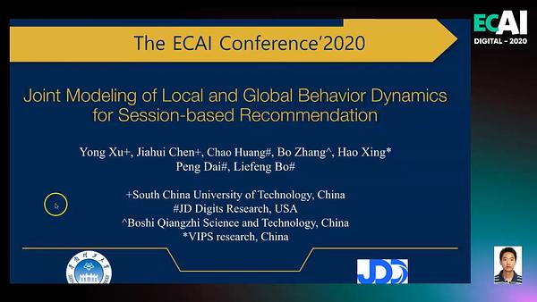 Joint Modeling of Local and Global Behavior Dynamics for Session-based ...