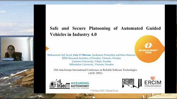 Safe and secure platooning of automated guided vehicles in Industry 4.0 ...