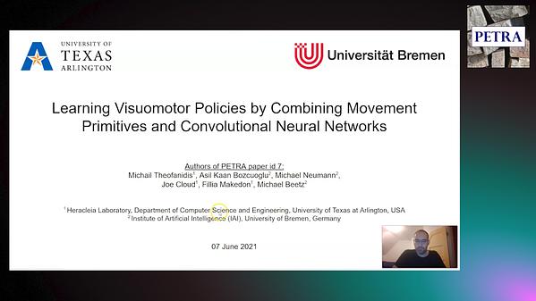 Learning Visuomotor Policies with Deep Movement Primitives | Underline