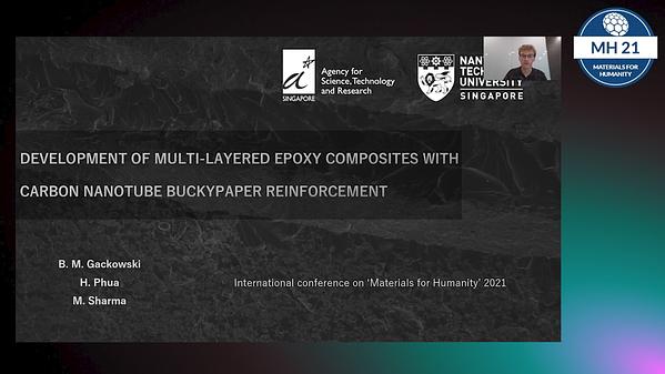 Development of multi-layered epoxy composites with carbon nanotube ...