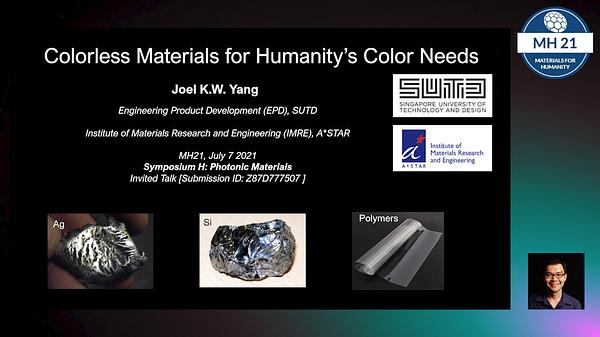 Colorless Materials For Humanity’s Color Needs | Underline