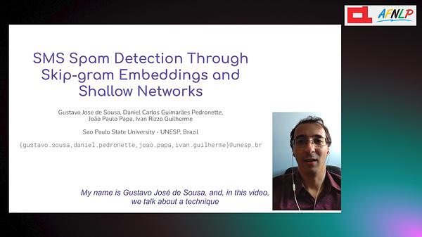 Underline | SMS Spam Detection Through Skip-gram Embeddings and Shallow ...