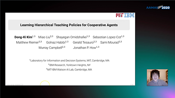 Learning Hierarchical Teaching Policies for Cooperative Agents | Underline
