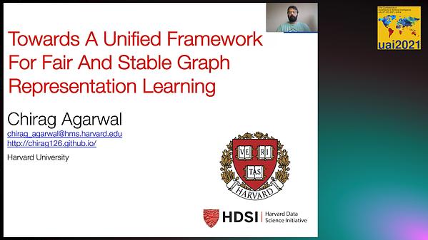 Towards a Unified Framework for Fair and Stable Graph Representation ...