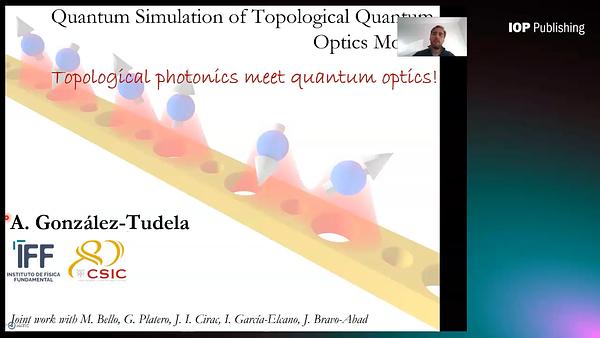 Quantum simulation of topological optics models | Underline