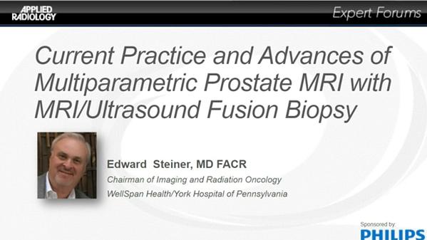 Current Practice and Advances of Multiparametric Prostate MRI with MRI ...