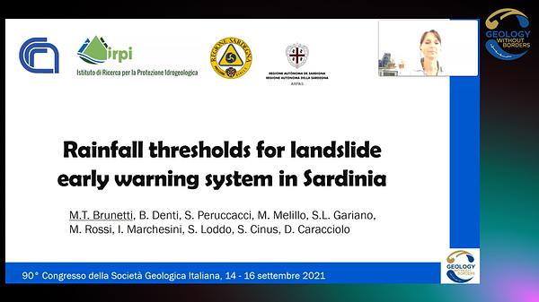 Underline | Rainfall thresholds for landslide early warning system in ...