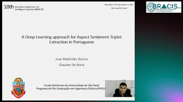 A Deep Learning approach for Aspect Sentiment Triplet Extraction in ...