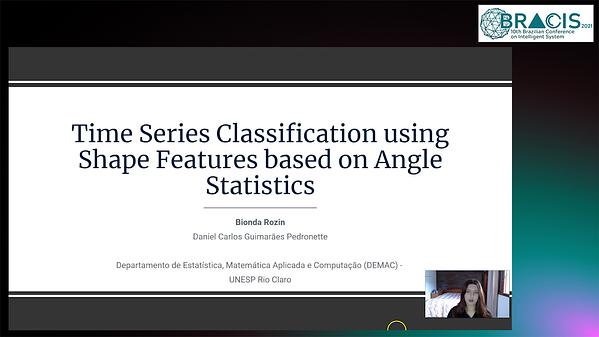 Time Series Classification using Shape Features based on Angle ...