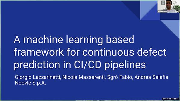 A machine learning based framework for continuous defect prediction in ...