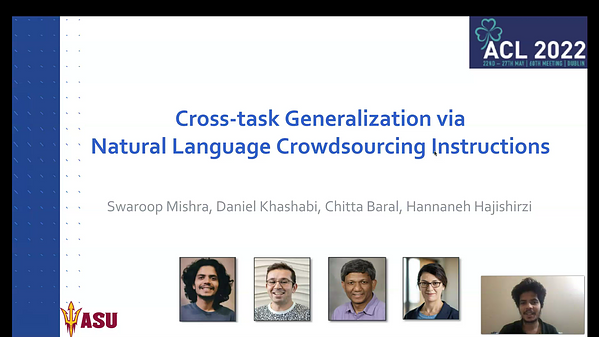 Cross-Task Generalization via Natural Language Crowdsourcing