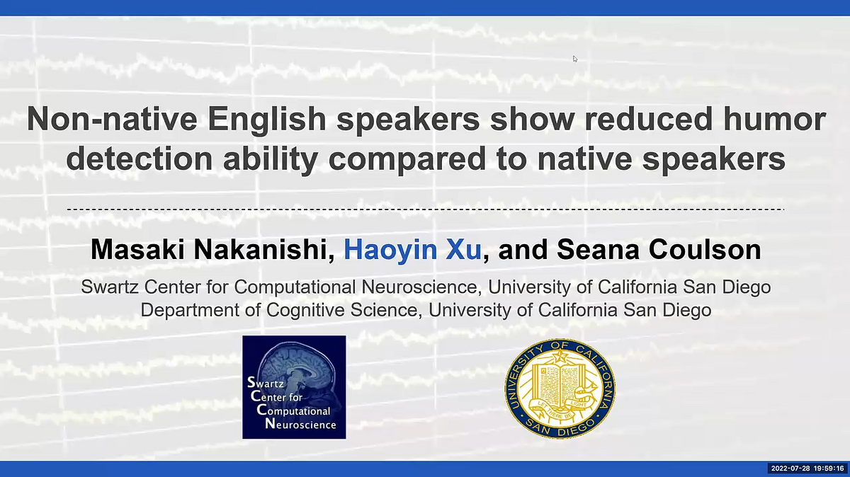Underline Non Native English Speakers Are Not Disadvantageous In Humor Appreciation But Underline Non Native English Speakers Are Not Disadvantageous In Humor Appreciation But