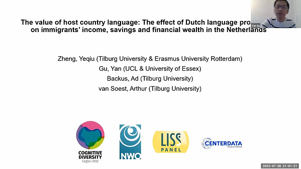 The value of host-country language: The effect of Dutch language ...