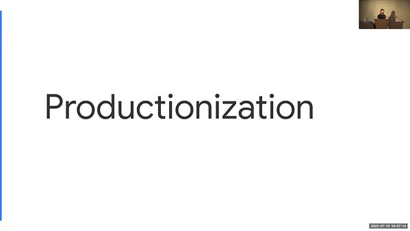 Underline | Productionization