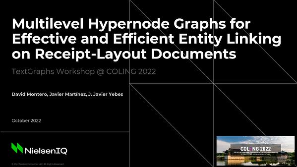 Multilevel Hypernode Graphs for Effective and Efficient Entity Linking ...