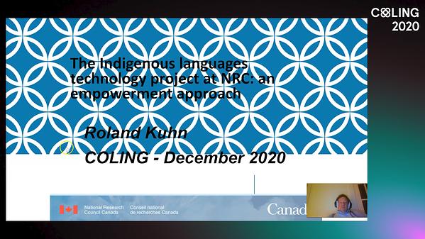 The Indigenous Languages Technology project at NRC Canada: An ...